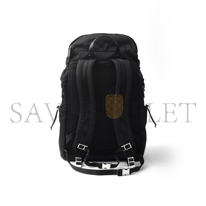 PRADA RE-NYLON AND SAFFIANO LEATHER BACKPACK 2VZ090 (57*32*19cm)